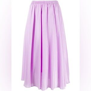 Vince Lavender silk pull on skirt
